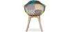  Cadeira de Jantar com Apoio de Braços - Estofada em Patchwork - Pixi image 7