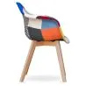 Premium Cadeira de design Dawick - Patchwork Pixi image 7