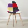 Cadeira de Jantar - Estofada em Patchwork - Tessa  image 7