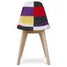 Cadeira de Jantar - Estofada em Patchwork - Tessa  image 7