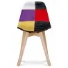 Cadeira de Jantar - Estofada em Patchwork - Tessa  image 7