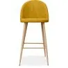 Banco estofado em tecido - Design escandinavo - 76cm - Evelyne image 7