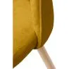 Banco estofado em tecido - Design escandinavo - 76cm - Evelyne image 7