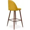 Banco estofado em tecido - Design escandinavo - 76cm - Evelyne image 7