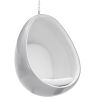 Poltrona Suspensa de Design em Forma de Ovo - Estofada em Tecido - Eny image 7