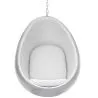 Poltrona Suspensa de Design em Forma de Ovo - Estofada em Tecido - Eny image 7