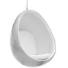 Poltrona Suspensa de Design em Forma de Ovo - Estofada em Tecido - Eny image 7