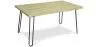 Mesa de jantar retangular - Estilo industrial - Madeira e metal - 150cm - Hairpin  image 7