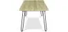 Mesa de jantar retangular - Estilo industrial - Madeira e metal - 150cm - Hairpin  image 7
