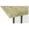 Mesa de jantar retangular - Estilo industrial - Madeira e metal - 150cm - Hairpin  image 7