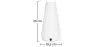 Luminária de Mesa LED - Luminária Recarregável Portátil USB - Cono image 7