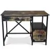 Mesa de Madeira com Gavetas - Design Industrial - Nashville image 7