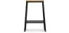 Banco Bar - Design Industrial - Madeira e Metal - 60cm - Big Boy image 7
