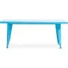 Mesa retangular infantil - Design industrial - 120cm - Stylix image 7
