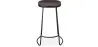 banco de bar - desenho industrial - Madeira e metal - 76cm - Aiyana image 7