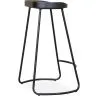 banco de bar - desenho industrial - Madeira e metal - 76cm - Aiyana image 7