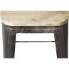 Banco Bar - Desenho Industrial - Aço e Madeira - 76cm - Stylix image 7