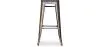 Banco Bar - Design Industrial - Madeira e Metal - 76cm - Stylix image 7