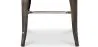 Banco Bar - Design Industrial - Madeira e Metal - 76cm - Stylix image 7