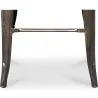 Banco Bar - Design Industrial - Madeira e Metal - 76cm - Stylix image 7