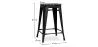 Banco Bar - Design Industrial - Madeira e Aço - 61cm - Stylix image 7