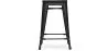 Banco Bar - Design Industrial - Madeira e Aço - 61cm - Stylix image 7