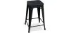 Banco Bar - Design Industrial - Madeira e Aço - 61cm - Stylix image 7