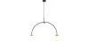 Luminária de Teto Bolas de Vidro - Luminária Pendente 2 Braços - Josephine image 7