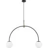Luminária de Teto Bolas de Vidro - Luminária Pendente 2 Braços - Josephine image 7