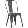 Cadeira de jantar em aço - Design industrial - Nova edição - Stylix image 7