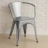 Cadeira de jantar com braços - Aço - Nova edição - Stylix image 7