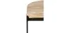 Banco Bar - Design Industrial - Madeira e Metal - 60cm - Lia image 7