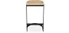 Banco Bar - Design Industrial - Madeira e Metal - 60cm - Lia image 7