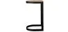 Banco Bar - Design Industrial - Madeira e Metal - 60cm - Lia image 7