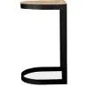 Banco Bar - Design Industrial - Madeira e Metal - 60cm - Lia image 7