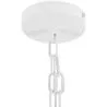 Luminária de teto de bola de madeira - Luminária pendente de estilo boho Bali - Lawan image 7