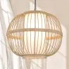 Luminária de teto de bambu - Luminária pendente de stile Boho Bali - Kaula image 7