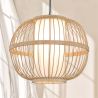 Luminária de teto de bambu - Luminária pendente de stile Boho Bali - Kaula image 7