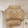  Luminária de Teto de Bambu - Luminária Pendente de stile Boho Bali - Kamon image 7