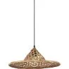 Luminária de teto de bambu - Luminária pendente de stile Boho Bali - Flora image 7