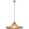 Luminária de teto de bambu - Luminária pendente de stile Boho Bali - Flora image 7