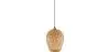 Luminária de teto de bambu - Luminária pendente de stile Boho Bali - Gina image 7