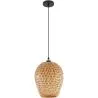 Luminária de teto de bambu - Luminária pendente de stile Boho Bali - Gina image 7