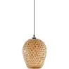 Luminária de teto de bambu - Luminária pendente de stile Boho Bali - Gina image 7