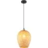 Luminária de teto de bambu - Luminária pendente de stile Boho Bali - Gina image 7