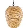 Luminária de teto de bambu - Luminária pendente de stile Boho Bali - Gina image 7