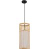 Luminária de teto de bambu - Pendente de estilo Boho Bali - Lawan image 7