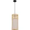Luminária de teto de bambu - Pendente de estilo Boho Bali - Lawan image 7
