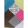 Cadeira de Escritório com Rodas - Cadeira de Escritório - Estofada em Patchwork - Simona  image 7