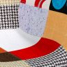 Cadeira de escritório com braços - Cadeira de escritório com rodas - Estofada em patchwork - Patty  image 7